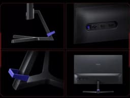 XIAOMI Gaming Monitor G24i, FHD 1920×1080 99% sRGB, Fast IPS 180Hz 1ms, AMD Freesync, 178 Viewing Angle, HDMI 2.0 ×1 DP 1.4×1, Black