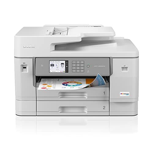 Brother MFC-J6955DW INKvestment Tank Color Inkjet Printer | Wireless All-in-One | 11x17