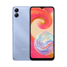Samsung Galaxy A04e Light Blue 3GB+64GB Unlocked Android Smartphone with Long Battery