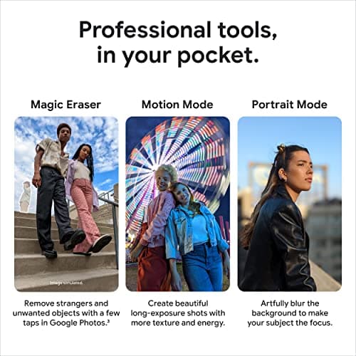 Google Pixel 6 Pro | 5G Unlocked Smartphone | Advanced Camera | Telephoto Lens | 128GB