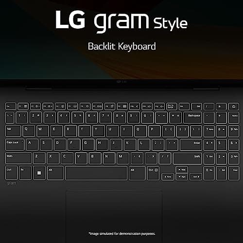 LG Gram Style 14” OLED Laptop, Intel 13th Gen Core i7 Evo Platform 32GB RAM, 1TB SSD