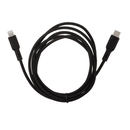 AUKEY CB-NCL2 Nylon Braided USB-C to Lightning Cable | 1.8m Black | Fast Charging