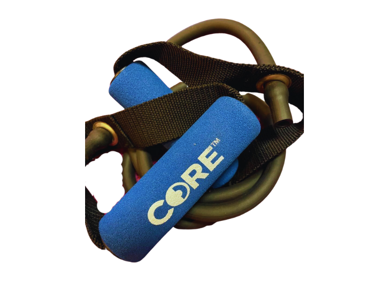 Core Resistance Training Kit Blue/Green/Red