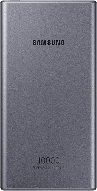 SAMSUNG 10,000mAh 25W Battery Pack Type-C Thin Metal Design Power Bank (Gray)