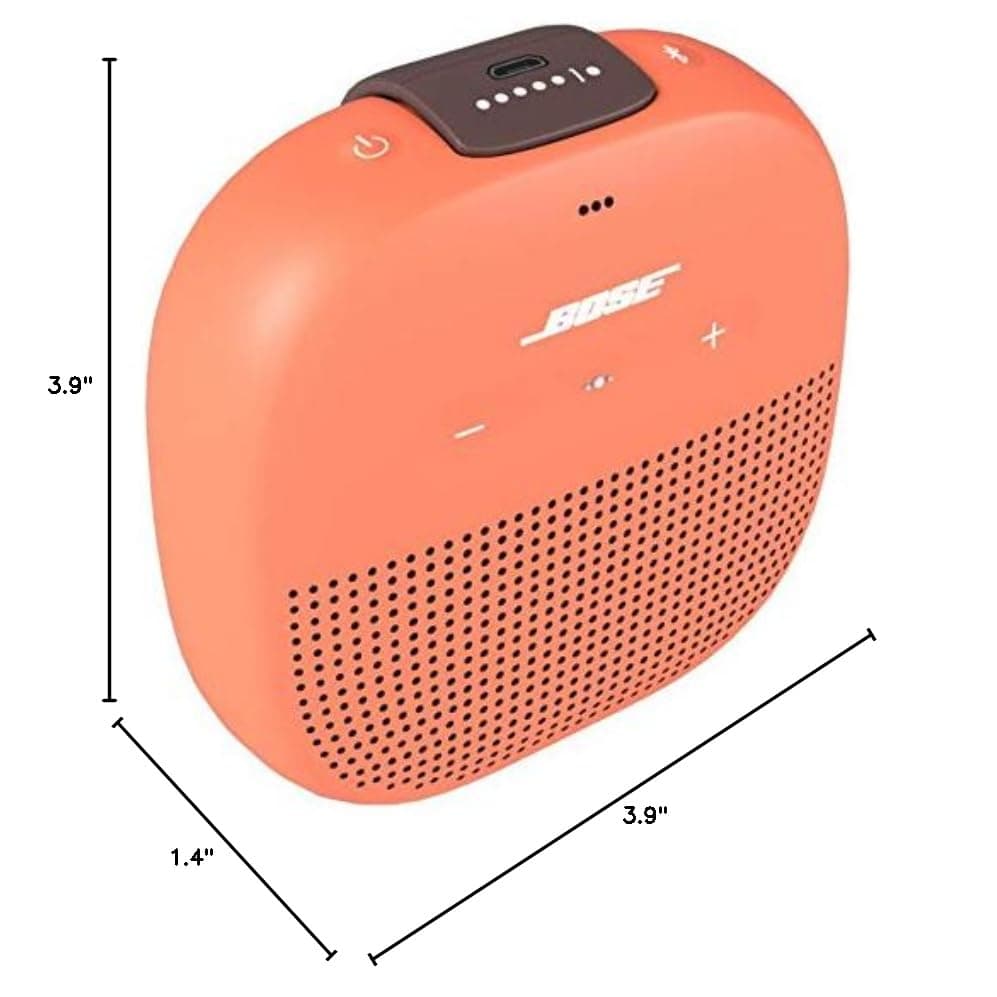 Bose SoundLink Micro: Small Portable Bluetooth Speaker (Waterproof), Bright Orange