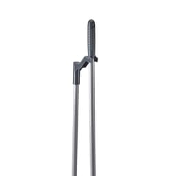 Lightweight Broom & Dustpan Set | Dark Gray | Easy Storage & Cleaning Solution