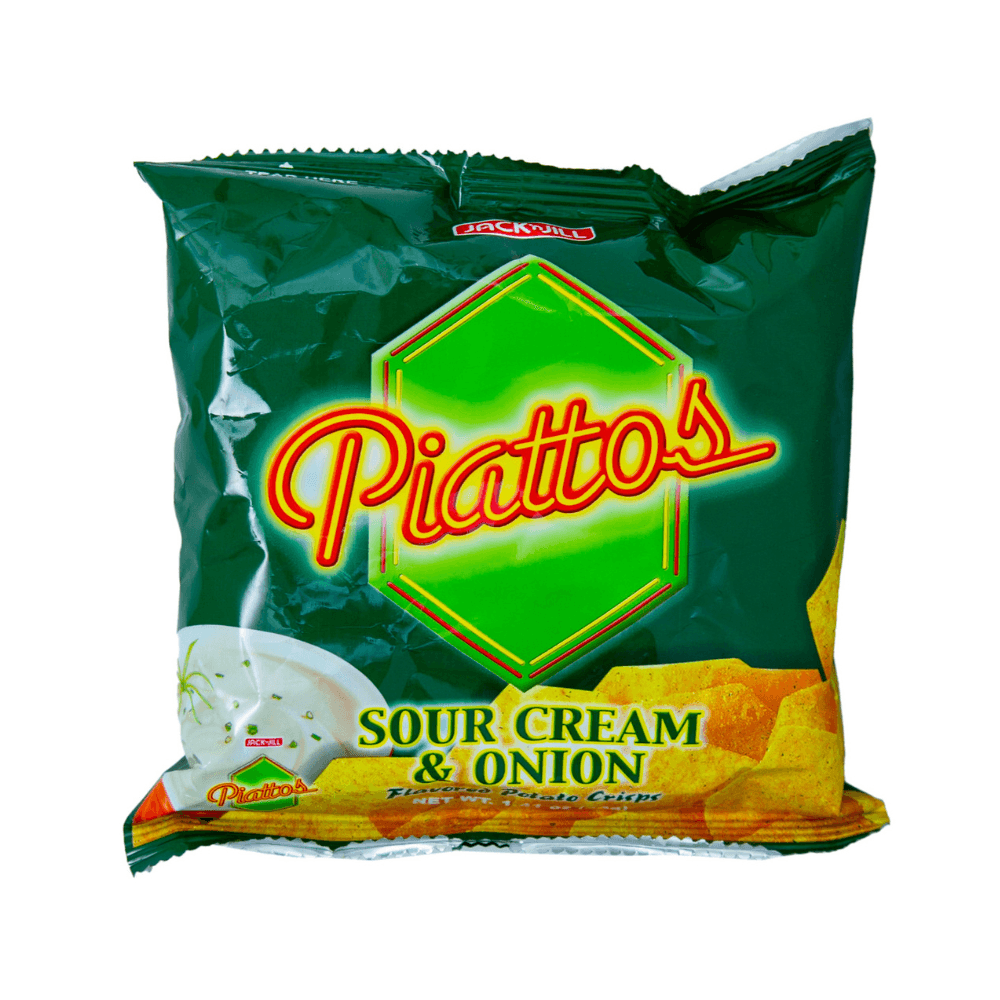 Jack N Jill Piattos Potato Chips 40g I Premium Hexagonal Shaped Chips with Bold Flavor Crunch