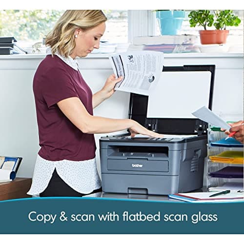Brother HLL2390DW Compact Monochrome Laser Printer