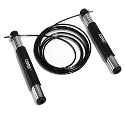 Core Weighted Speed Rope Black/Silver