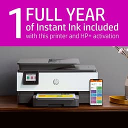 HP OfficeJet Pro 8034e Wireless Color All-in-One Printer | Print/Scan/Copy/Fax, Wi-Fi, Duplex