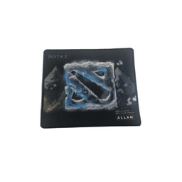 Allan Superstore 24x20cm Rubber Base Stitched Gaming Mouse Pad l 2mm Thick, Random Design