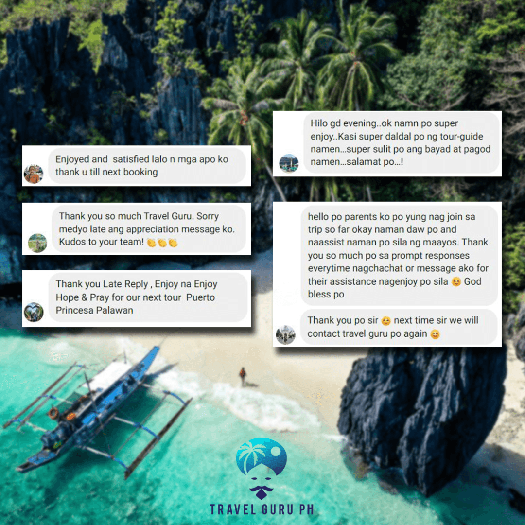 Travel Guru PH Group Booking Packages | Palawan & Boracay