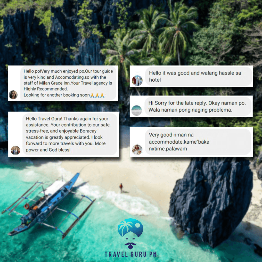 Travel Guru PH Group Booking Packages | Palawan & Boracay