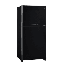 Sharp SJ-FTG21CVP-BK 23 cu.ft 2-Door Refrigerator I Inverter, No Frost, LED Touch, Black Finish
