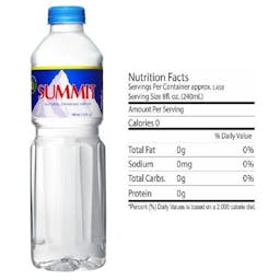 Summit Natural Drinking Mineral Water (350 ml)