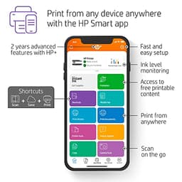 HP OfficeJet Pro 8034e Wireless Color All-in-One Printer | Print/Scan/Copy/Fax, Wi-Fi, Duplex