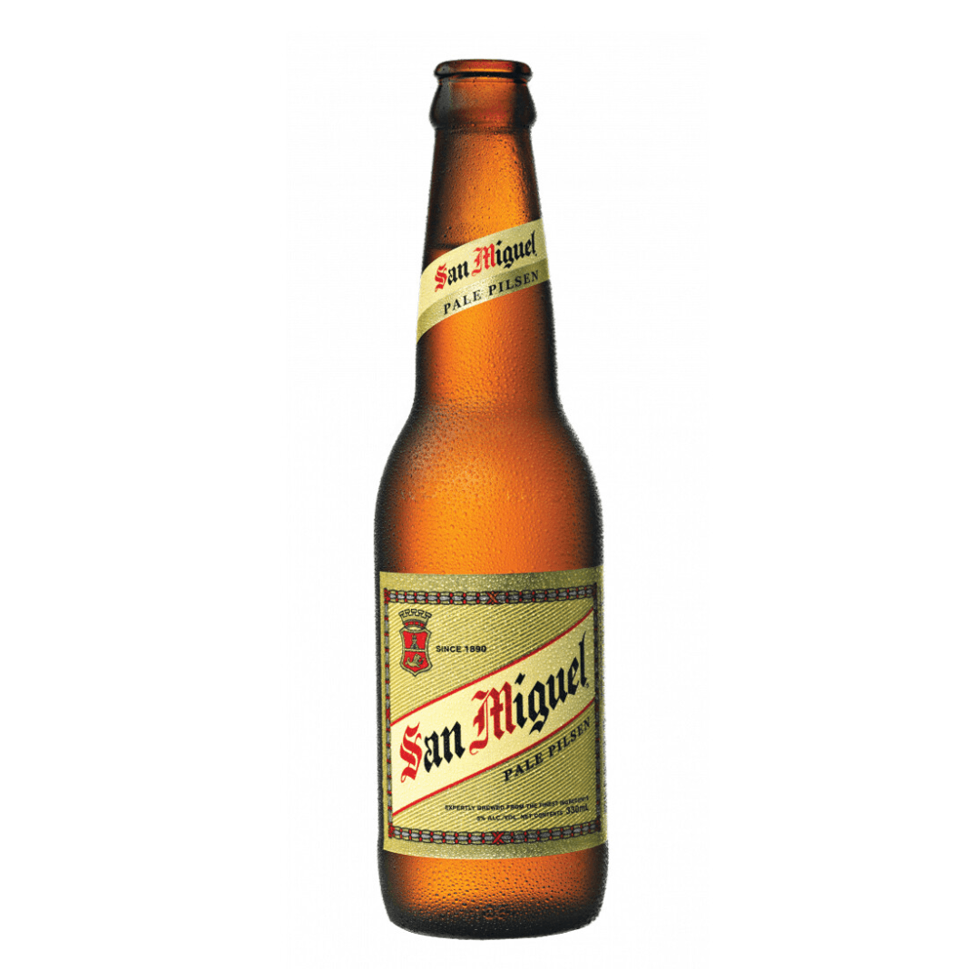 San Miguel Light Pale Pilsen I Premium Light Beer 330ml Bottle for Commercial Service