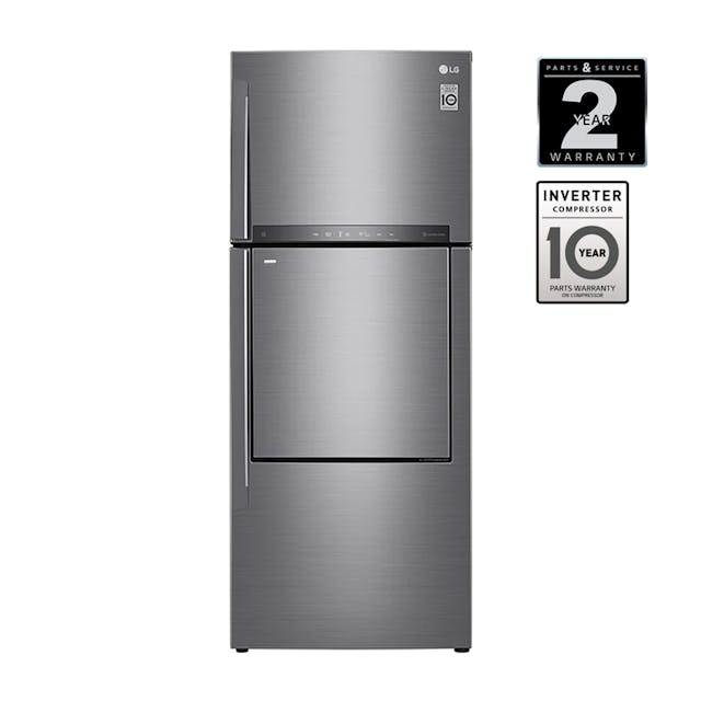 LG GR-A702HLHU Refrigerator Two Door Top Freezer 19.4 cu.ft