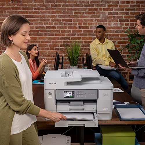 Brother MFC-J6955DW INKvestment Tank Color Inkjet Printer | Wireless All-in-One | 11x17