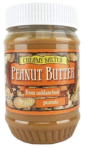 Trader Joe's Salted Peanut Butter From Unblanched Peanuts