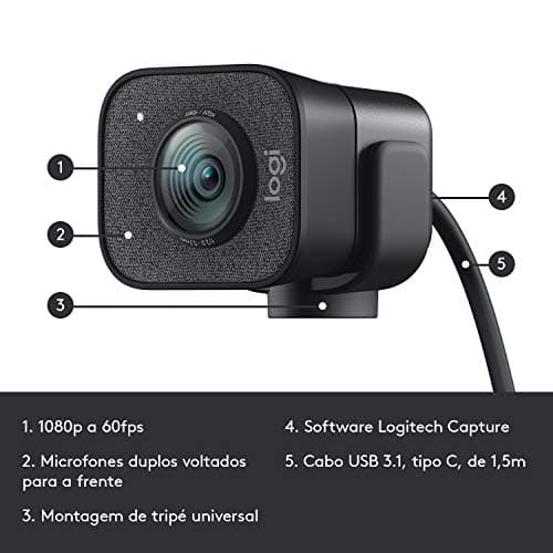 Logitech Logitech StreamCam Plus 1080p 60fps Webcam USB-C