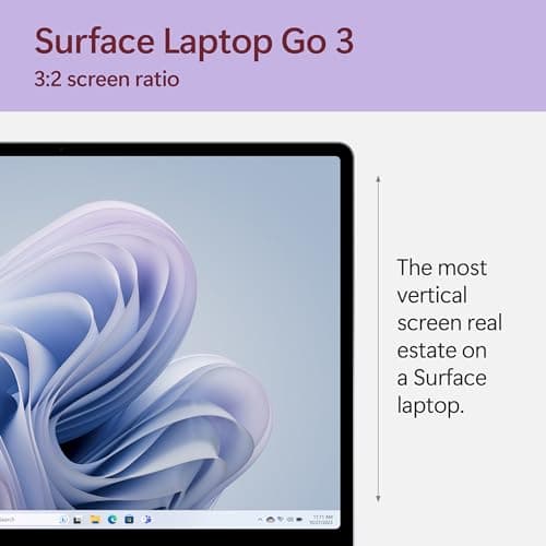 Microsoft Surface Laptop Go 3 12.4" Touchscreen | Intel Core i5 | 8GB RAM | 256GB SSD | Windows 11