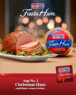PUREFOODS Fiesta Ham, Pre Sliced 1kg (Pork)