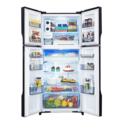 Panasonic NR-DZ601WGKP French Door Refrigerator – 19.4 cu.ft., Inverter, Glass White