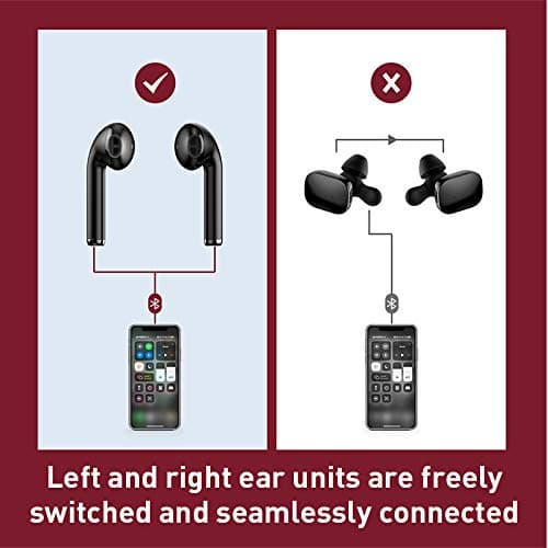 Baseus Encok W04 True Wireless Earphones | Bluetooth 5.0, Touch Control, 20-Hour Battery Life, Type-C Charging – Black (NGW04-01)