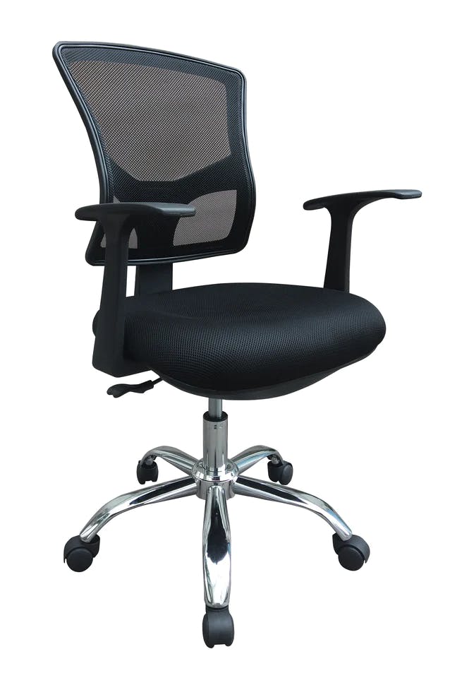 Cubix Mesh Staff Task Chair with Armrest & Adjustable Gaslift