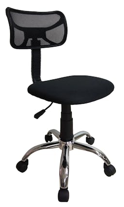 Cubix Mesh Computer Chair Without Arm; Chrome Base