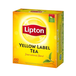 Lipton Yellow Label Tea 2g x 100 | Classic Black Tea | Premium Quality | Office & Home Pack