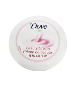 Dove Beauty Cream I Deep Moisturizing Face & Body Cream with ¼ Moisturizers (75mL/2.5oz)