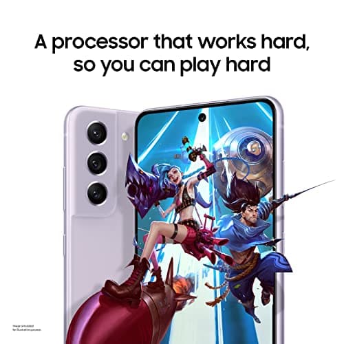 Samsung Galaxy S21 FE 5G Cell Phone, Factory Unlocked Android Smartphone, Night Mode, All Day Intelligent Battery, Triple Lens Camera, US Version