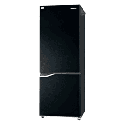 Panasonic NR-BV320GKPH Bottom Freezer Refrigerator – 10.2 cu.ft, Inverter, Black