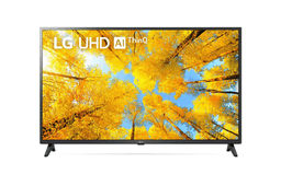 LG 43UQ7550PSF 43" 4K UHD Smart TV with WebOS, AI Sound, ThinQ AI, HDR10 Pro & Voice Control (2022)