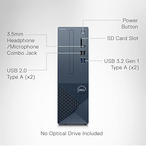 Dell Inspiron 3020S Desktop | Intel Core i5-13400 | 16GB RAM | 512GB SSD + 1TB HDD | Win 11