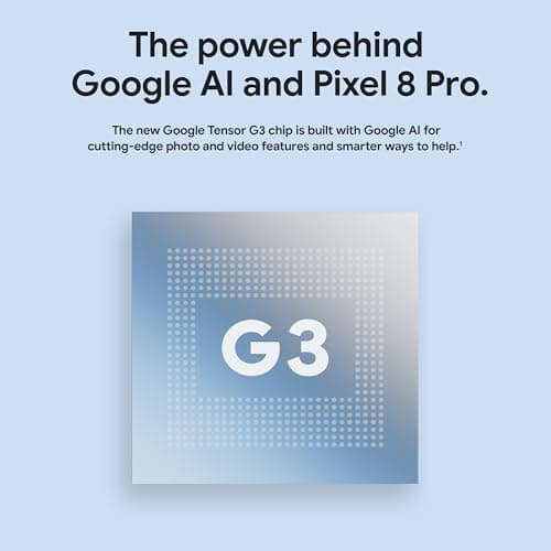 Google Pixel 8 Pro - Unlocked Android Smartphone with Telephoto Lens and Super Actual Display