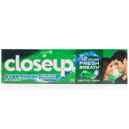 Close Up Anti-Bacterial Toothpaste Green Menthol Fresh 25ml
