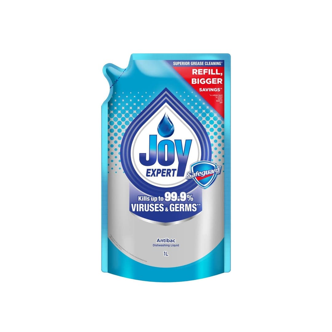 Joy Expert Antibac Dishwashing Liquid Refill 1L
