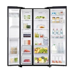 Samsung RS64R5301B4 Side by Side Refrigerator with All-around Cooling and SpaceMax 23.9 cu.ft.