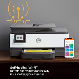 HP OfficeJet Pro 8034e Wireless Color All-in-One Printer | Print/Scan/Copy/Fax, Wi-Fi, Duplex