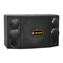 Crown Crown BF-1268 Karaoke Speaker Pair I Professional Sound