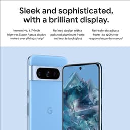 Google Pixel 8 Pro - Unlocked Android Smartphone with Telephoto Lens and Super Actual Display