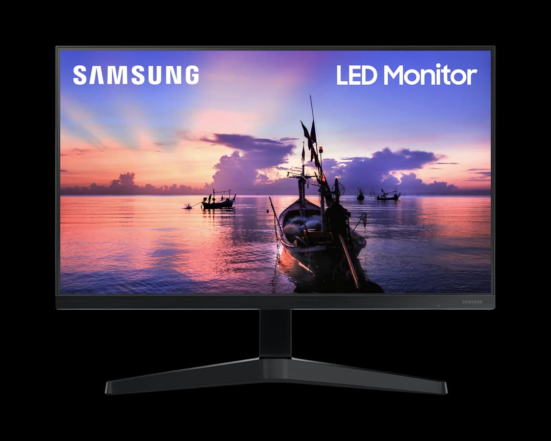 Samsung LF24T350FHEXXP 24" FHD Bezel-less Monitor – IPS, 75Hz, HDMI, Freesync