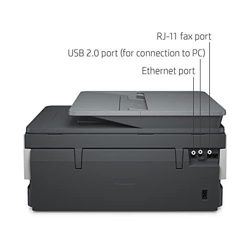 HP OfficeJet Pro 8034e Wireless Color All-in-One Printer | Print/Scan/Copy/Fax, Wi-Fi, Duplex