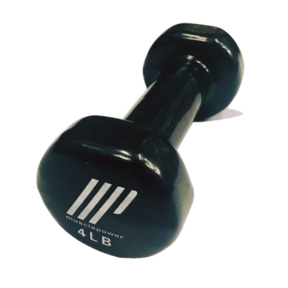 Muscle Power Vinyl Dumbbell 4 lbs