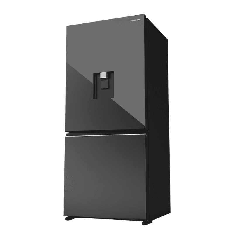 Panasonic NR-BW530XMMP 17.6 cu.ft. Refrigerator – Inverter, Bottom Freezer, Glass