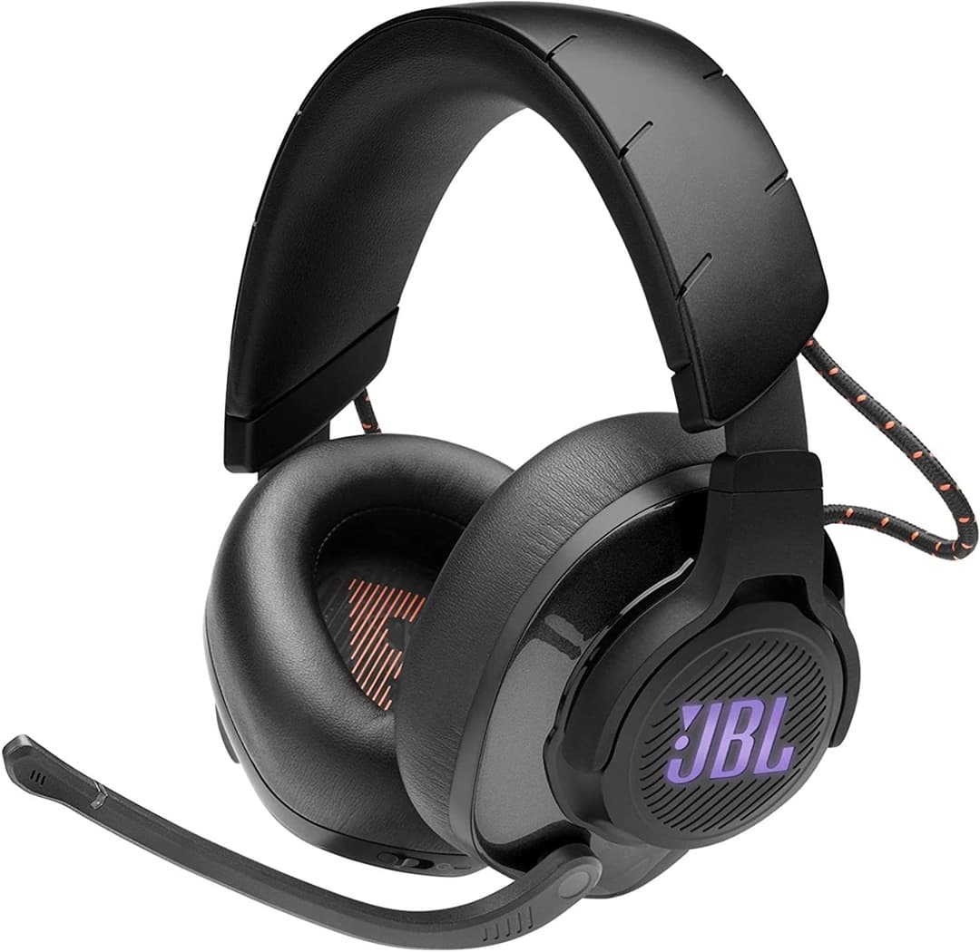 JBL Quantum 600 Black Wireless Over-Ear Performance PC Gaming Headset with surround sound and Game-chat Balance Dial