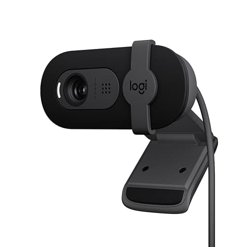 Logitech Brio 101 Full HD Webcam Made for Meetings and Works for Streaming